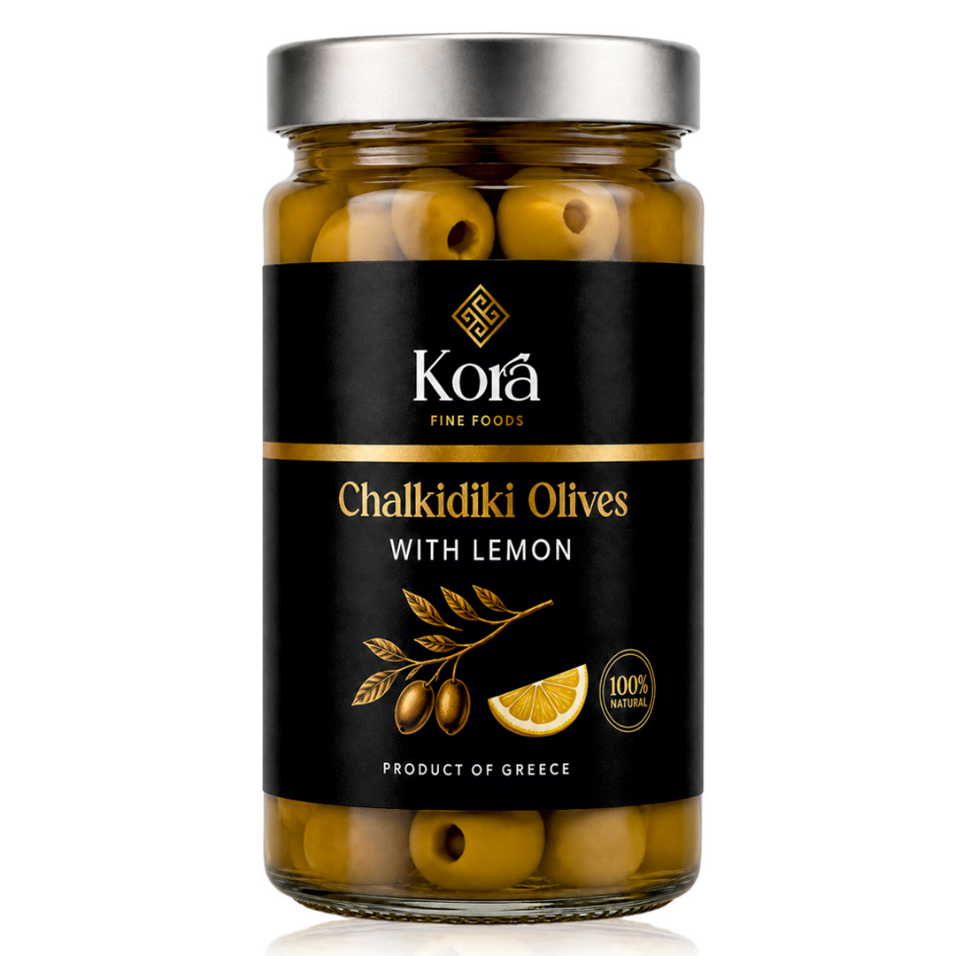 Chalkidiki Olives Pitted with Lemon