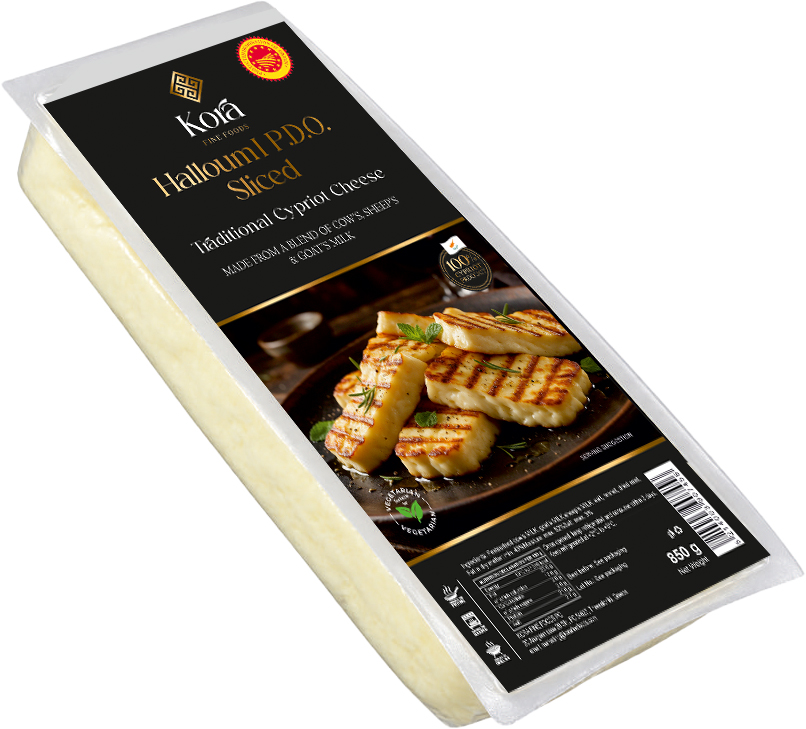 Halloumi PDO Block in Slices