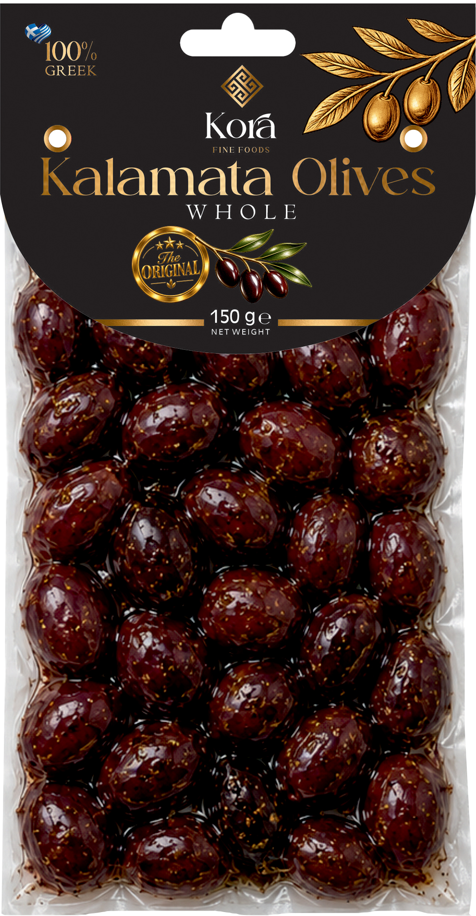 Kalamata Olives Whole — Ready to Eat
